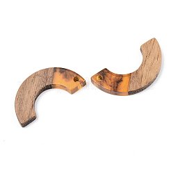 Pendentifs en bois de résine et de noyer&nbsp;RESI-S389-007A-A01