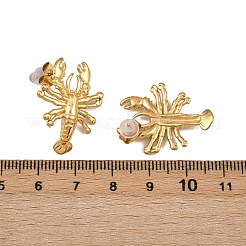 Ohrstecker aus 304 Edelstahl&nbsp;EJEW-A142-01G