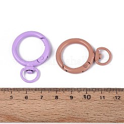 Drehbare Karabinerhaken aus spritzlackierter Legierung&nbsp;PALLOY-K257-06-01