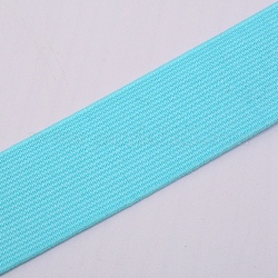 Ультра широкая толстая плоская резинка, швейные принадлежности для одежды, голубой, 30 мм