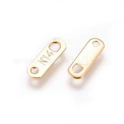 304 schede di catena in acciaio inox, connettori di estensione catena, ovale, oro, 10.5x3.5mm, Foro: 1.2 mm e 1.5 mm
