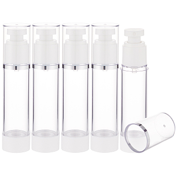 Plastic Empty Refillable Airless Pump Bottle AJEW-WH0258-868B