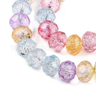 Chapelets de perles en verre transparente  &nbsp;GLAA-T023-8mm-A07-1