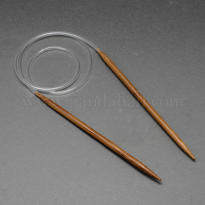 Wholesale Rubber Wire Bamboo Circular Knitting Needles 