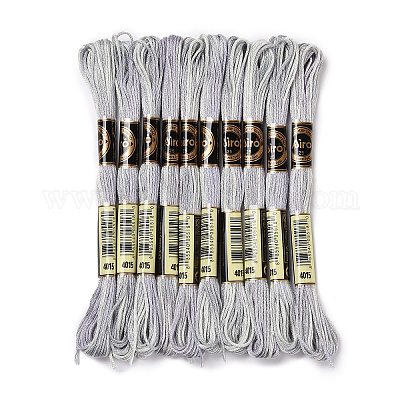 10 Strang 6-lagiges Polyester-Stickgarn&nbsp;OCOR-K006-A16-1