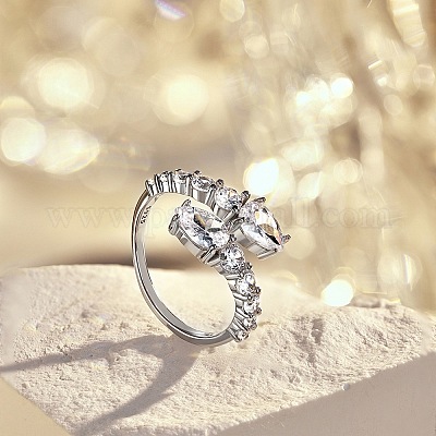 Baño Anillo De Rodio Puro Precio Anillos Abiertos Tipo Serpiente