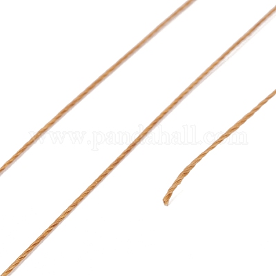 Runde gewachste Polyesterfadenschnur&nbsp;YC-D004-02A-043-1