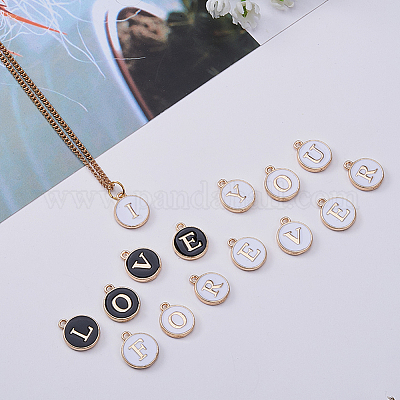 Letter Charms Jewelry Making, Jewelry Accessories Letters