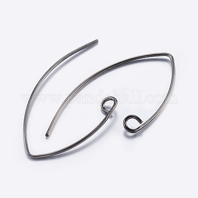 Crochets d'oreille en laiton&nbsp;X-KK-K197-60B-1
