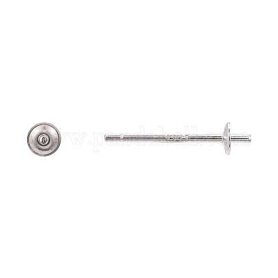 925 Sterling Silber Ohrstecker Zubehör&nbsp;STER-K167-027A-S-1