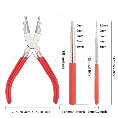 Multi-Size Wire Looping Pliers