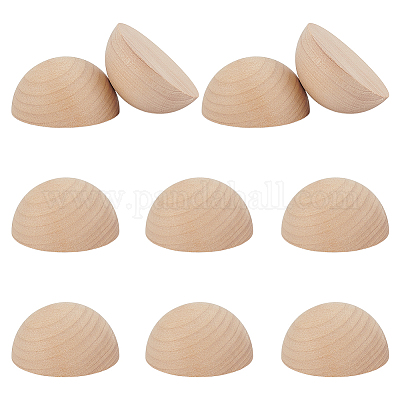 Cabujones de madera&nbsp;WOOD-WH0062-51A-1