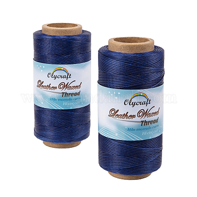 Polyester Braided Waxed Thread Leather Products Sewing Thread