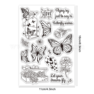 PVC-Plastikstempel&nbsp;DIY-WH0167-56-182-1