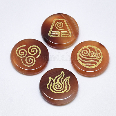 Cabochons de cornaline naturelle&nbsp;G-T122-37I-1