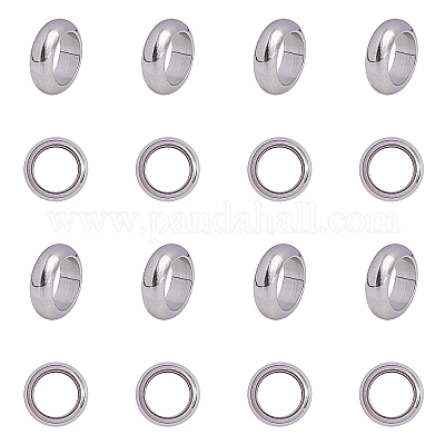 Shop UNICRAFTALE 200pcs 6mm Ring Pattern Spacer Beads Stainless Steel Loose  Beads Metal Large Hole Spacer Beads Smooth Surface Beads Finding for DIY  Bracelet Necklace Jewelry Making for Jewelry Making - PandaHall