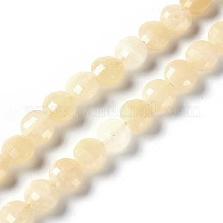 Topazio naturale perle di giada fili G-L493-31-1