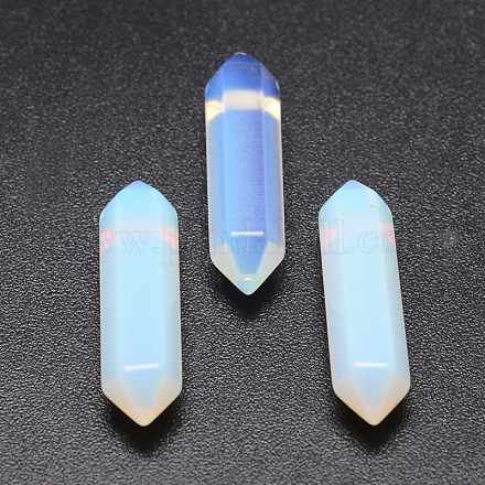 Perles d'opalite à facettes X-G-K001-30mm-01-1