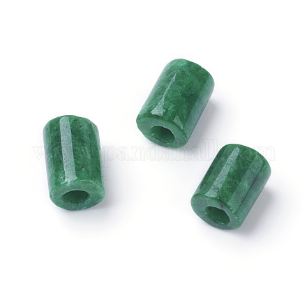 Perles européennes de Myanmar jade/jade birman naturel G-E418-17-1