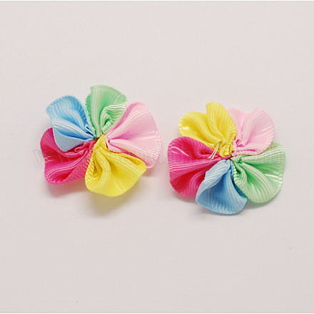 Colorful Handmade Woven Flower Costume Accessories X-WOVE-R025-2-1