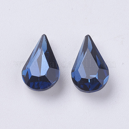 Diamante de imitación de cristal en punta RGLA-E014-8x13mm-207-1