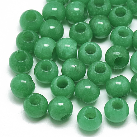 Perles de jade malaisie naturel teints G-T092-12mm-12-1