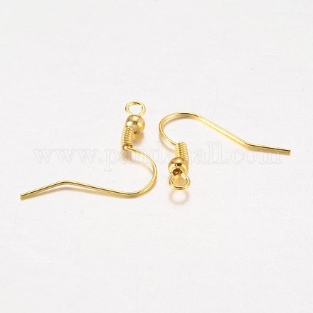 Iron Earring Hooks E135-G-1