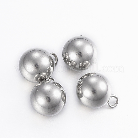 304 acero inoxidable esfera encantos STAS-H394-12P-1