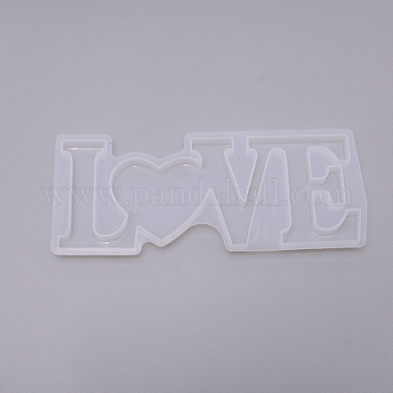 Stampi in silicone amore parola di San Valentino DIY-WH0183-33-1