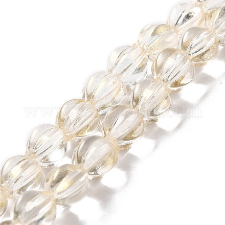 Chapelets de perles en verre transparente   GLAA-F114-02A-11-1