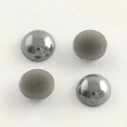 Кабошоны из непрозрачного непрозрачного стекла PORC-S801-5mm-41-1