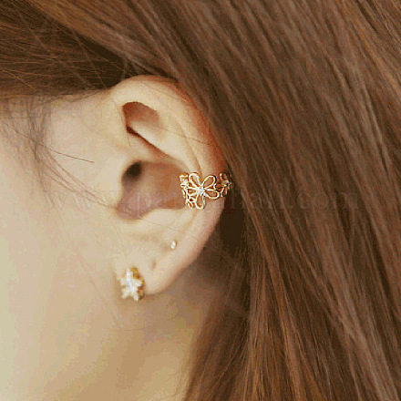 Boucles d'oreilles en alliage de manchette&nbsp;WG0684F-01-1