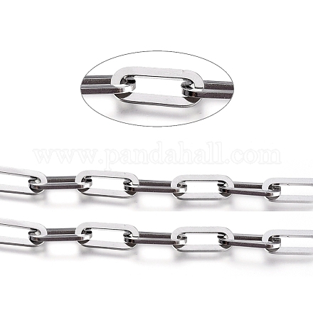 304 acero inoxidable cadenas de clips CHS-L020-005P-A-1