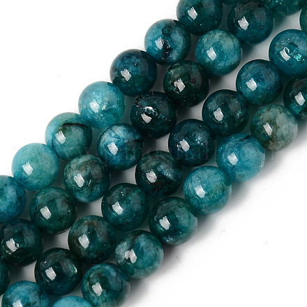 Chapelets de perles de quartz naturel X-G-R479-8mm-03-1