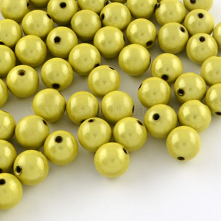 Perles acryliques laquées X-MACR-Q154-12mm-N01-1