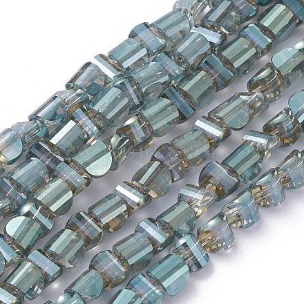 FilI di perline in vetro placcato EGLA-L023A-FR02-1