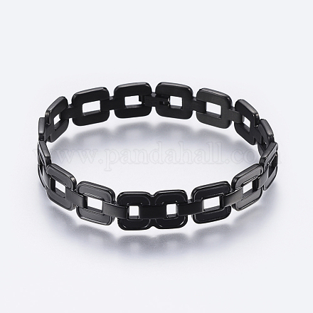 Bracelets pour montre en 304 acier inoxydable BJEW-G594-04B-1