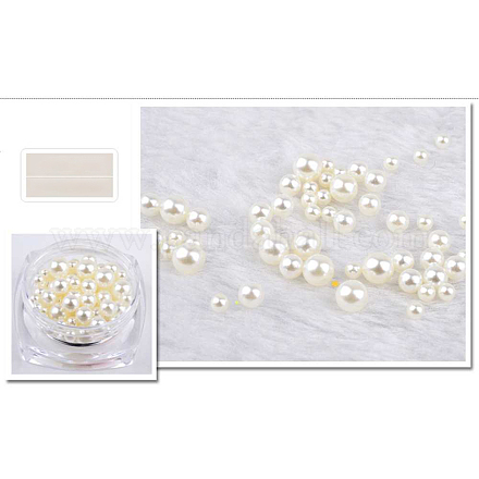 Diy 3d decoración del arte del clavo perlas MRMJ-K001-29-09-1