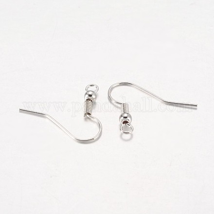 Crochets de boucles d'oreilles en fer IFIN-UK0004-02P-NF-1