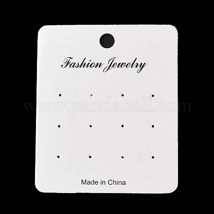 Rectangle Paper Earring Display Cards AJEW-A052-04-1