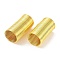 Carbon Steel Memory Wire, Round, for Ring Making, Golden, 22 Gauge(0.6mm), Inner Diameter: 18.5mm