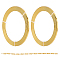 5M Aluminum Wire, Flat, Gold, 3.5x0.88mm, about 16.40 Feet(5m)/Roll