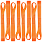 Nylon Luggage Straps, Orange, 305x25x3mm