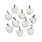 Natural Howlite Pendants, with Platinum Brass Loops, Heart, 18~19x15~15.5x7~10mm, Hole: 6x2.5~3mm