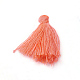 Polycotton(Polyester Cotton) Tassel Pendant Decorations FIND-G011-M-2
