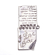 Ideas for Valentines Day Gifts for Him Zinc Alloy Love Note Pendants PALLOY-A15463-AS-FF-3
