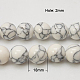 Chapelets de perles en turquoise synthétique TURQ-H038-18mm-XXS02-2