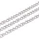 304 Stainless Steel Twist Chains CHS-K001-24-3mm-1
