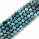 Brins de perles turquoises américaines naturelles G-S369-001B-A04-1