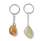 Nuggets Natural & Synthetic Gemstone Keychain KEYC-G055-04P-2